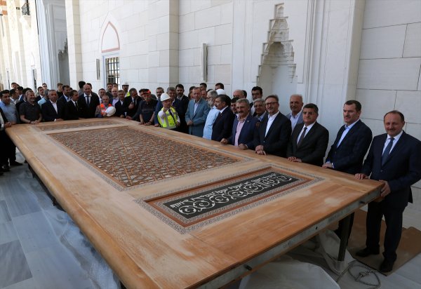 Başkan Erdoğan Çamlıca Camii ’nde incelemelerde bulundu