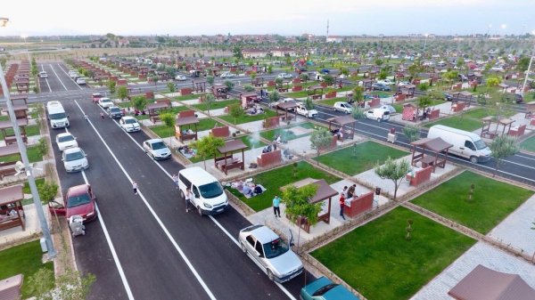 Konya Karatay'da açılan Karaaslan Piknik Bahçesi