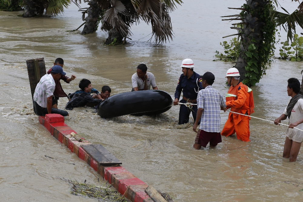 Myanmar ’da baraj çatladı: 50 bin kişi tahliye edildi