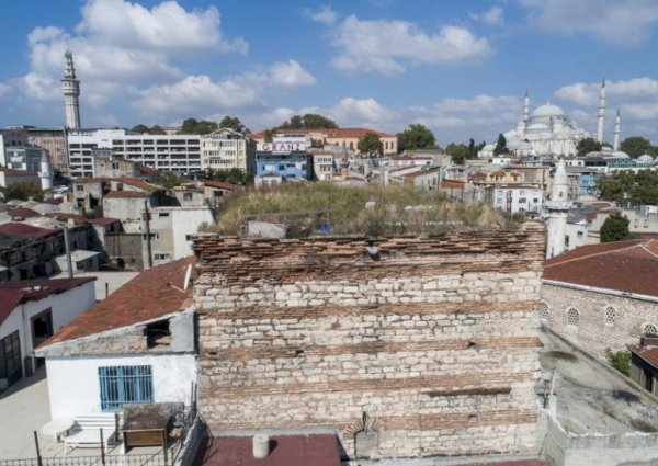 Tahtakale'ye ismini veren kalenin burcu gün yüzüne çıktı