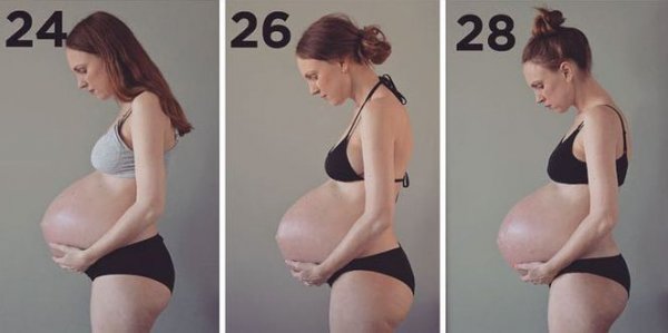 Danimarkalı kadın hamileliğin evrelerini fotoğrafladı