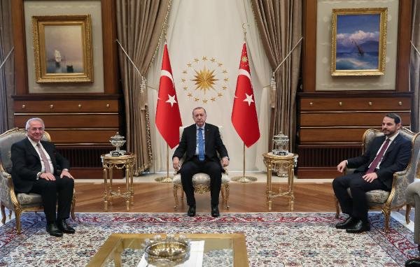 Erdoğan TÜSİAD heyetini Beştepe'de kabul etti