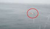 İstanbul Bostancı Sahili'ne Düşen Helikopter Kazasından İlk Görüntüler Geldi