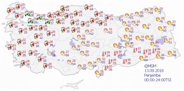 İstanbul'da yağışlar hafta sonuna kadar devam edecek
