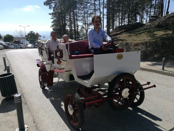 Ordu'da elektrikli faytonlar kullanılmaya başladı