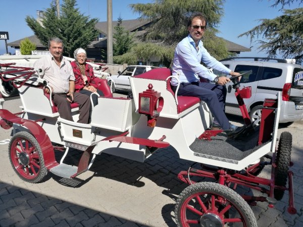 Ordu'da elektrikli faytonlar kullanılmaya başladı