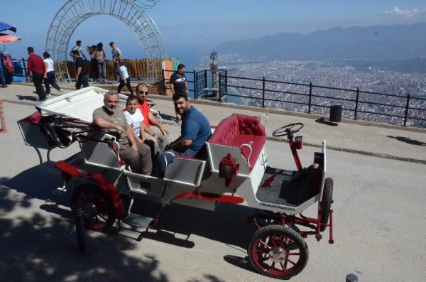 Ordu'da elektrikli faytonlar kullanılmaya başladı