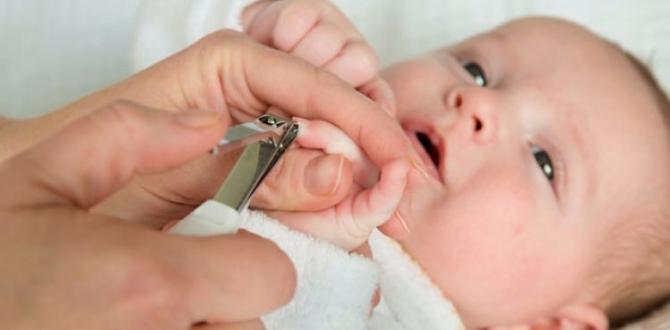 Bebeğinizin tırnağını keserken dikkat edin!