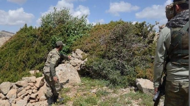 PKK’nın 3 mağarasında 18 ton malzeme ele geçirildi