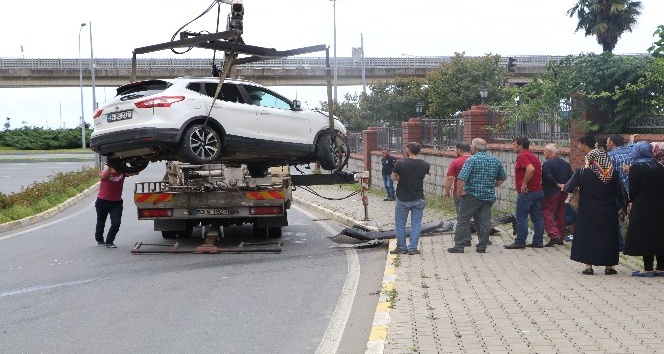 Rize’de trafik kazası: 4 yaralı