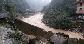 Rize'de şiddetli yağışlar
