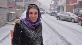 Hava sıcaklığı eksi 17 dereceyi gördü