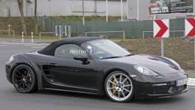 Porsche 718 Boxster GTS, Nürburgring'de test ediliyor