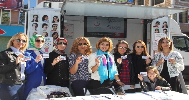 Rize’de organ bağışı standı açıldı