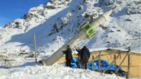 Rize'nin sıra dışı olay, Rayli minare yatırıldı