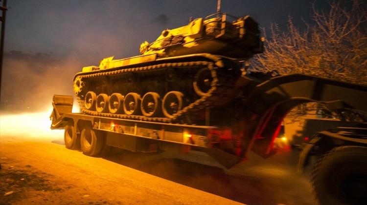 Tanklar sınıra ulaştı