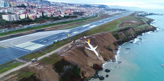 Trabzon Havalimanı Yeniden Trafiğine Açıldı