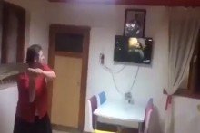 Diriliş Ertuğrul izlerken kendinden geçti