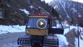 Eksi 15 Derecede Yaylada Göle Girdiler