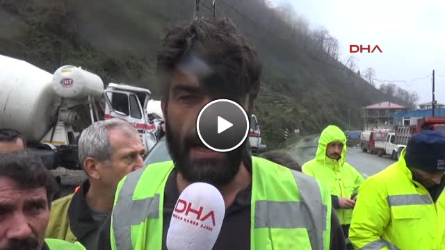 Rize Hes İnşaatı Durdu