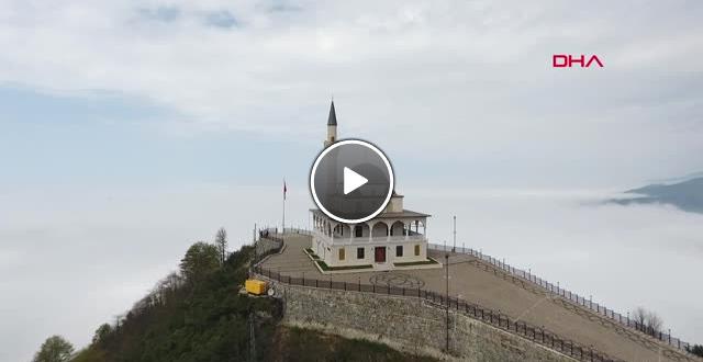 Rize Kıbledağı Zirvesindeki Camiye Ziyaretçi Akını
