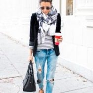 Son Yılların Modası: Yırtık Kot Kombinleri