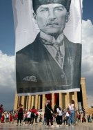 Anıtkabir'de Büyük Zafer'in 96. yıl kutlamaları