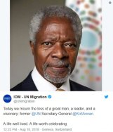 Kofi Annan yaşamını yitirdi