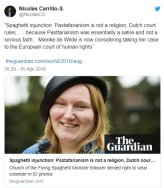 Hollanda'dan acayip 'pastafaryanizm' kararı