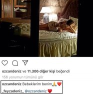 Feyza Deniz oğluyla yatakta resim paylaştı