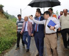 Milletvekili Avcı’dan Heyelan Yaşanan Güzelyurt'a Ziyaret