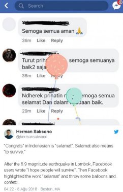 Facebook’tan deprem sonrası mesaj hatası