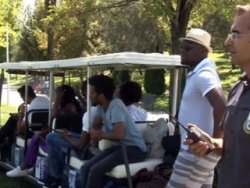 Afrikalı öğrenciler bayram mangalında bir araya geldi