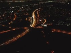 Bayram tatili trafiğinde yoğunluk gece de devam etti