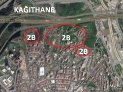 Kağıthane'deki 2B arazileri imara açıldı