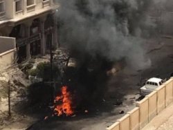 Mısır'da patlama meydana geldi