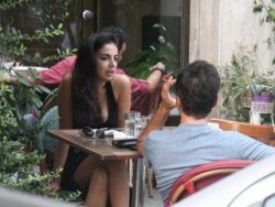 Teoman objektiflere yakalandı