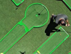 Van'a yapılan mini golf sahası eylülde hizmete girecek