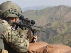 Yüksekova ’da 1 terörist etkisiz ülkü getirildi