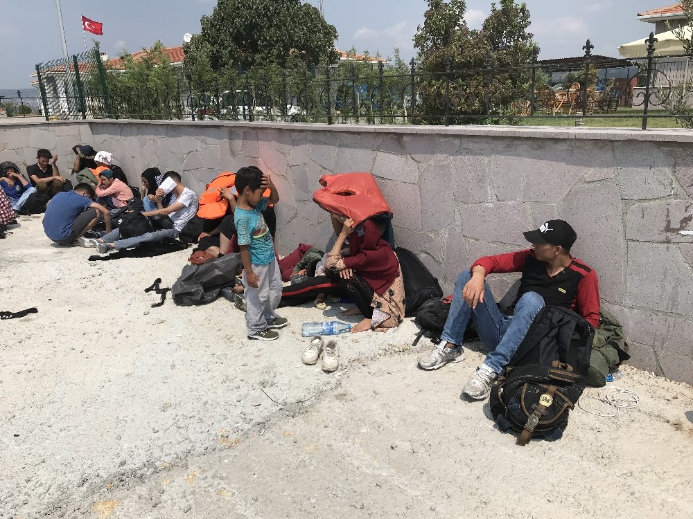 Çanakkale ’de 101 sığınmacı yakalandı