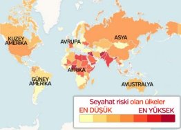 Düşündüğünüz dek tehlikeli 5 ülke