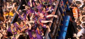 Domates Festivali bu sene da renkli görüntülere sahne oldu