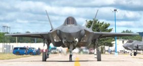 ABD'nin F-35'i burun üstü indi