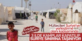 34 bin Suriyeli sınır kamplarına gönderilecek