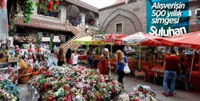 500 yıllık geçmişiyle Suluhan çarşısı istek görüyor