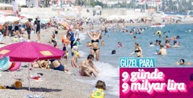 9 jurnal tatil turizm sektörüne can suyu oldu
