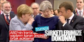 AB'den ABD'ye İran tepkisi