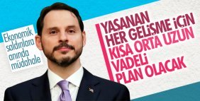 Bakan Albayrak: Tüm kurumlarımızla teyakkuzda olmalıyız