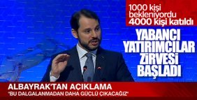 Berat Albayrak'ın yabancı yatırımcılar zirvesi