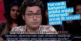 Birincil soruda elenen Harvardlı akademisyen